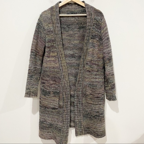 PRANA Sabina Duster Sweater Long Line Open Cardigan, Size Small - Picture 1 of 13